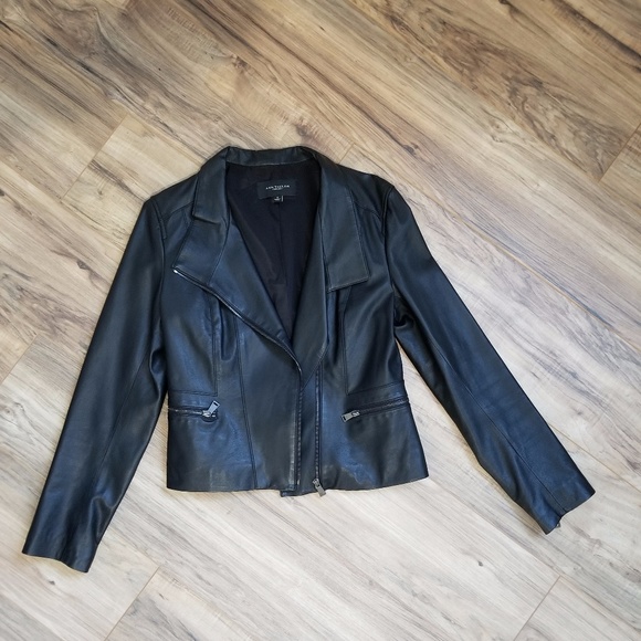 Ann Taylor Jackets & Blazers - (NWOT) Ann Taylor - Soft imitation Leather Jacket